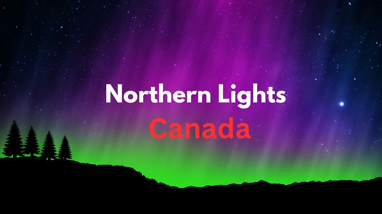 Northern Lights in Canada