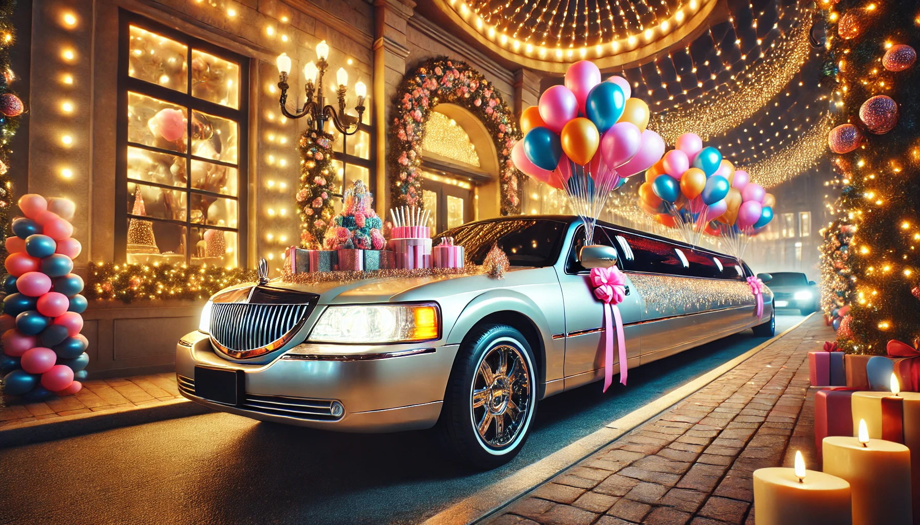 Birthday celebration limo service